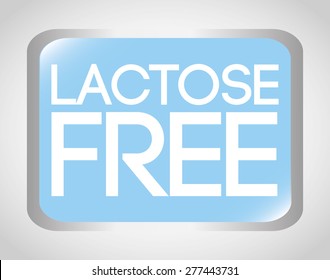 lactose free design, vector illustration eps10 graphic 