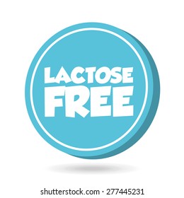 lactose free design, vector illustration eps10 graphic 