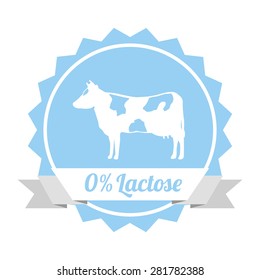 lactose free design, vector illustration eps10 graphic 