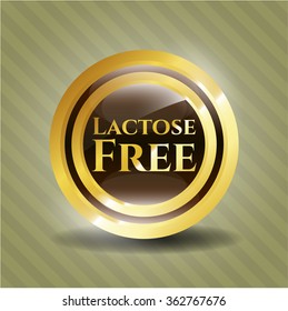 Lactose Free gold badge