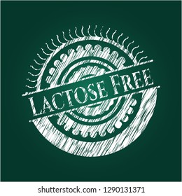 Lactose Free on blackboard