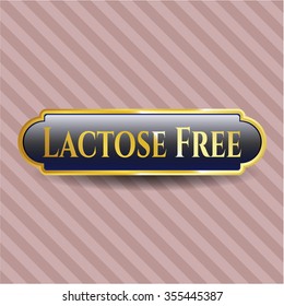 Lactose Free shiny emblem