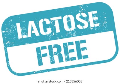 lactose free stamp