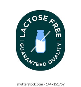 Lactose free vector icon. Guaranteed Quality.