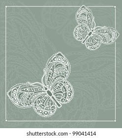 Lacy butterfly
