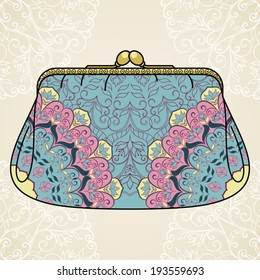 Lacy elegant purse.