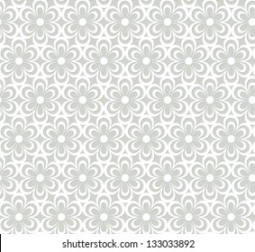 lacy floral seamless pattern