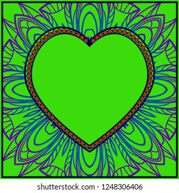 Lacy Hearts With Floral Openwork Pattern. Template For Layouts Wedding Cards, Interior, Or Printing. Vector Illustration