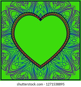 Lacy Hearts With Floral Openwork Pattern. Template For Layouts Wedding Cards, Interior, Or Printing. Vector Illustration