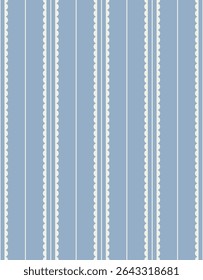 Lacy stripes seamless pattern design. Vector illustration.