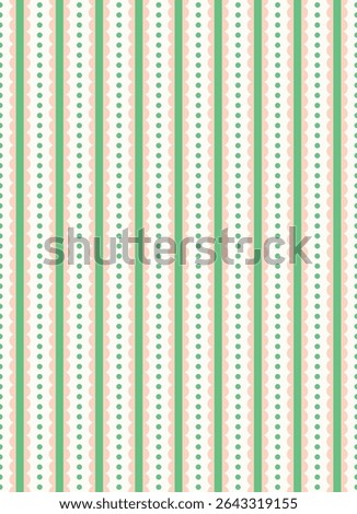 Lacy stripes seamless pattern design. Vector illustration.