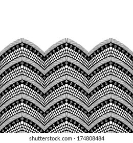 Lacy vintage background. Vector illustration.