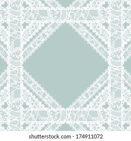Lacy vintage background. Vector illustration.