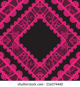 Lacy vintage background. Vector illustration.