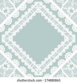 Lacy vintage background.Vector illustration.