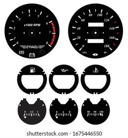 Lada Vaz 2016 instrument cluster