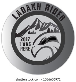 Ladakh Rider Badge for the Biker