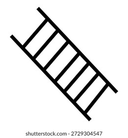 Icono de Vector negro de la escalera Victor Design Illustration Art