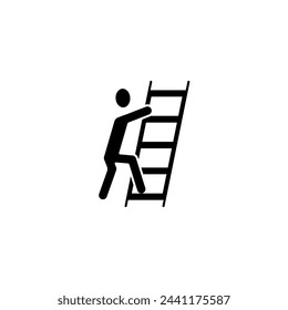Symbol für Leiterkonzeptlinie. Einfache Elementdarstellung. Entwurf des Leiterkonzeptsymbols.