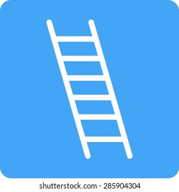 Ladder, construction, building icon vector image. Can also be used for construction, interiors and building. Suitable for use on web apps, mobile apps and print media.