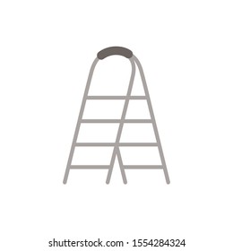 ladder design, Construction work repair reconstruction industry build and project theme Vector illustration