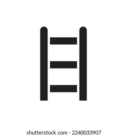 Ladder Filled Icon Vector Illustration