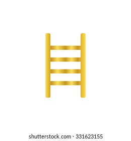 ladder -  gold vector icon