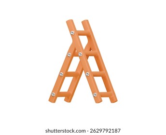  ícone de escada renderização de ilustração 3d