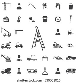 Leitersymbol. Universelles Set für Web und Mobile