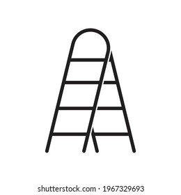 Ladder icon design isolate on white background