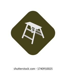 ladder icon design template, eps 10