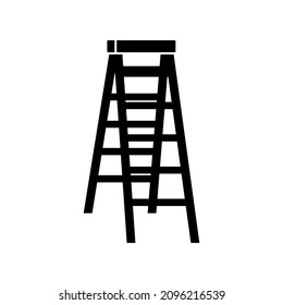 Ladder icon design template vector isolated