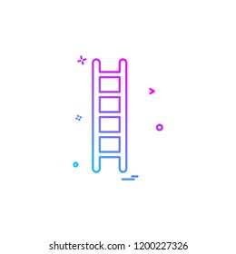 Ladder icon design vector