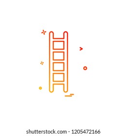 Ladder icon design vector