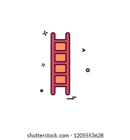 Ladder icon design vector