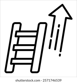 Ladder Icon Element For Design