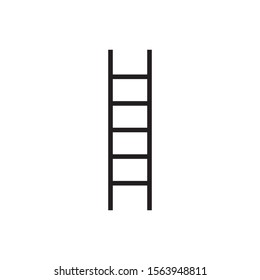 Ladder Icon Flat design. Vector Illustration 