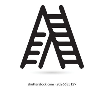 ladder icon illustration isolated vector sign symbol
