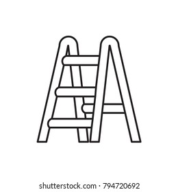 ladder icon illustration isolated vector sign symbol
