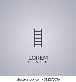 ladder icon. ladder logo