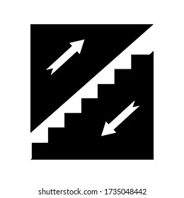 ladder icon or logo isolated sign symbol vector illustration-high quality black style vector icons
