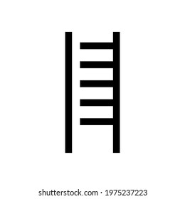 ladder icon or logo isolated sign symbol vector illustration - high quality black style vector icons
