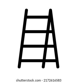 ladder icon or logo isolated sign symbol vector illustration - high quality black style vector icons
