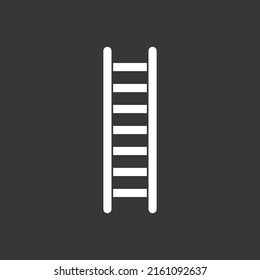 Ladder icon on grey backround