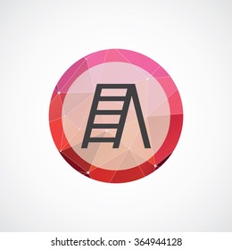 ladder icon, on white background
