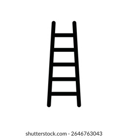 Ladder icon representing ambition, career advancement, access to opportunity, and structured growth in professional or educational contexts.