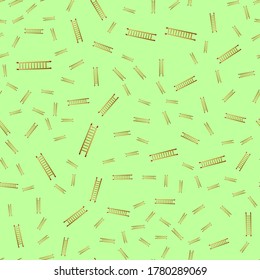 Ladder Icon Seamless Pattern, Ladder Equipment.