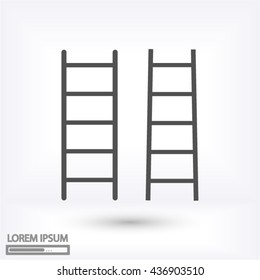 ladder icon set