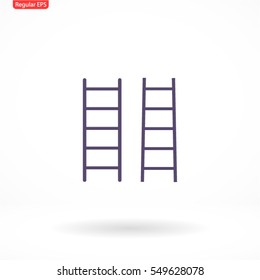 ladder icon set