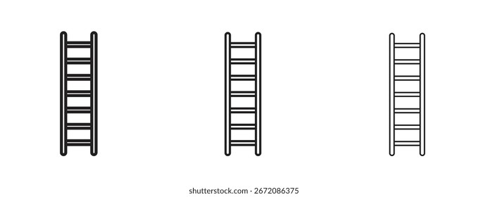 Ícone de escada. Ilustração de elemento simples. Pode ser usado para web e celular.